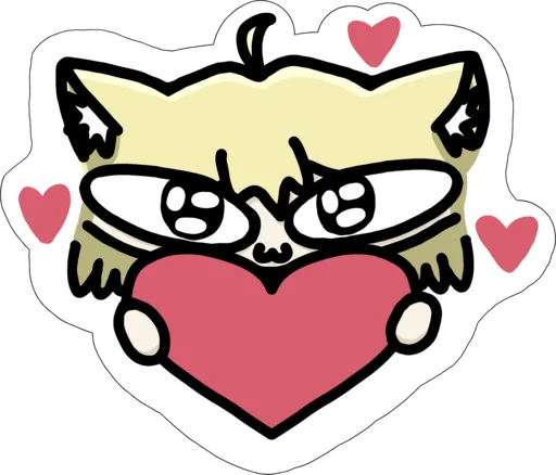  – стикер для Telegram