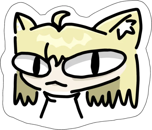  – стикер для Telegram