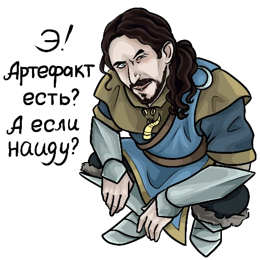  – стикер для Telegram