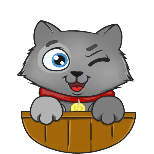  – стикер для Telegram