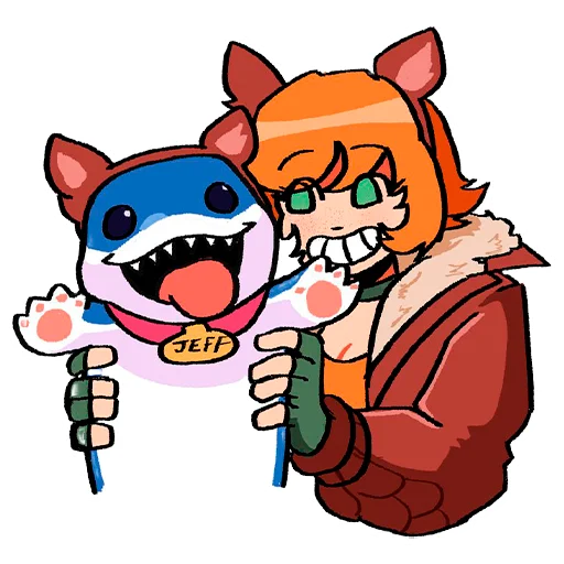  – стикер для Telegram