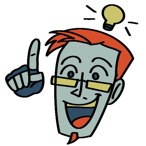  – стикер для Telegram