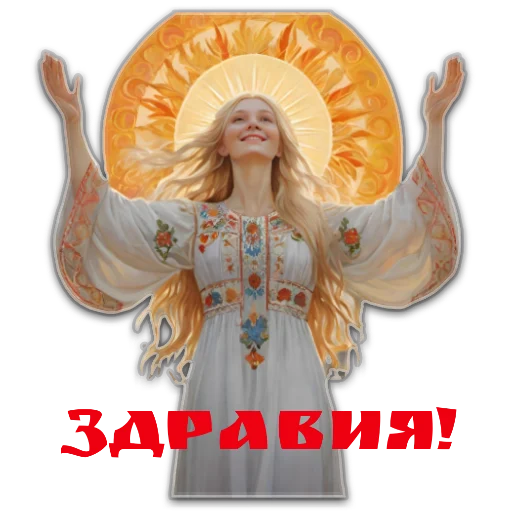  – стикер для Telegram