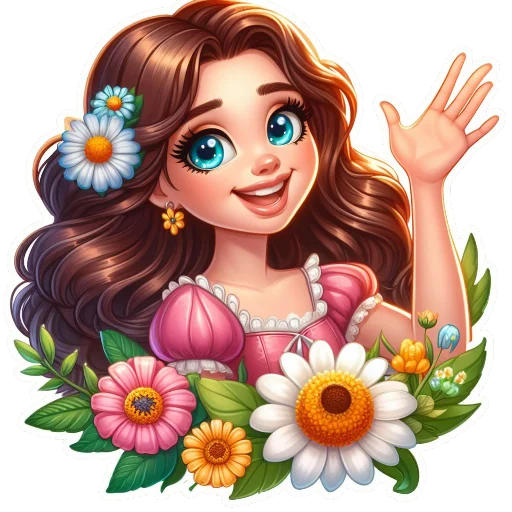  – стикер для Telegram