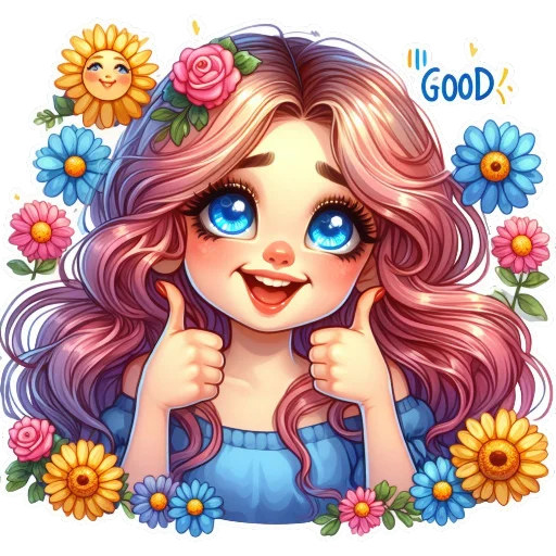  – стикер для Telegram