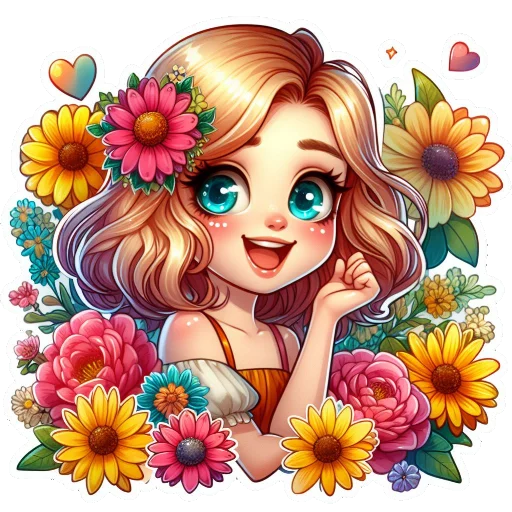  – стикер для Telegram