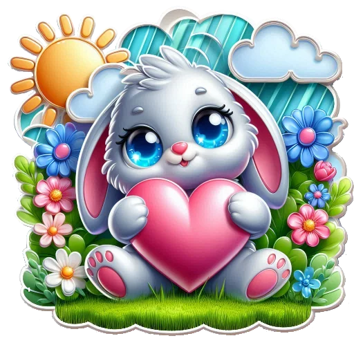  – стикер для Telegram