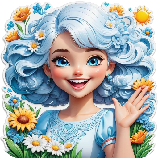  – стикер для Telegram