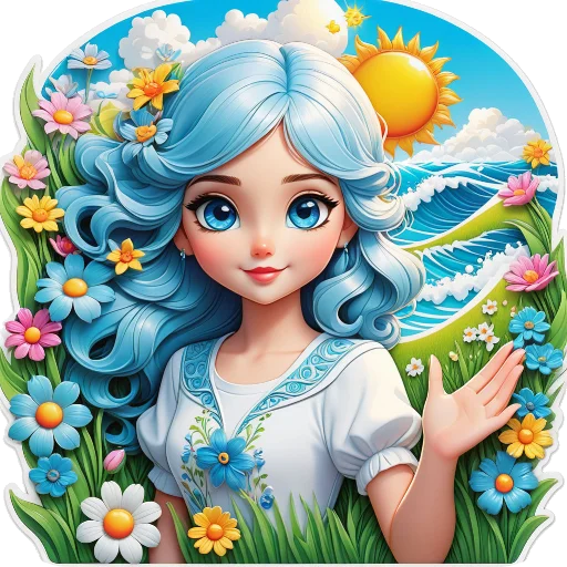  – стикер для Telegram
