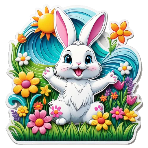 – стикер для Telegram