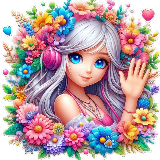  – стикер для Telegram