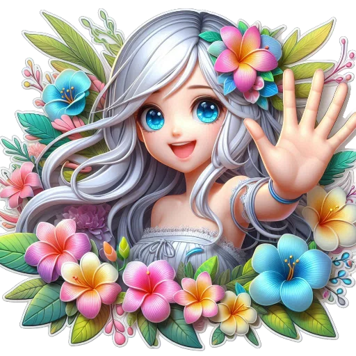  – стикер для Telegram