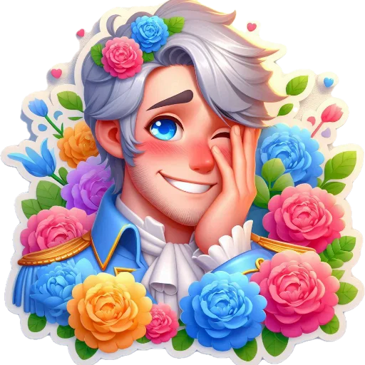  – стикер для Telegram