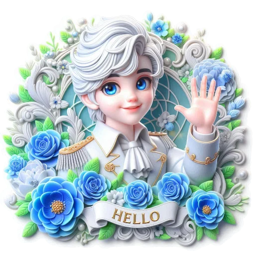  – стикер для Telegram