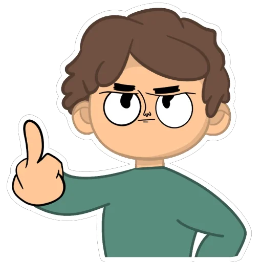  – стикер для Telegram