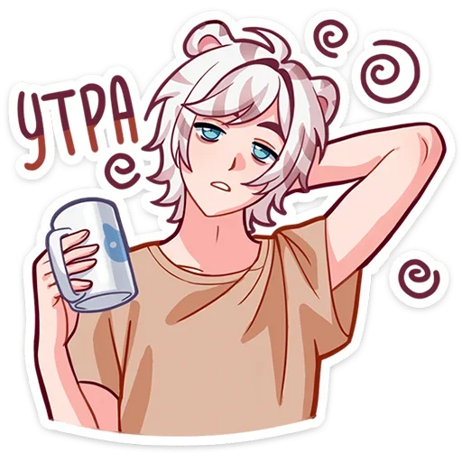  – стикер для Telegram