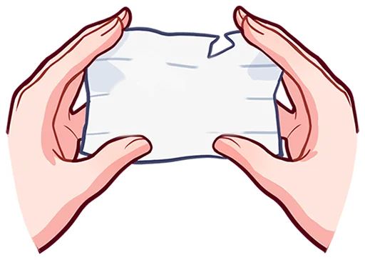  – стикер для Telegram