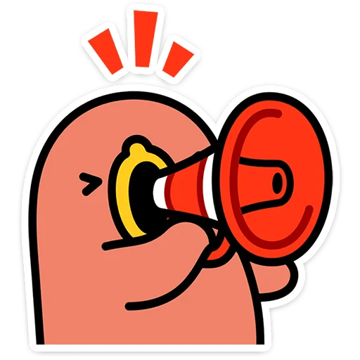  – стикер для Telegram
