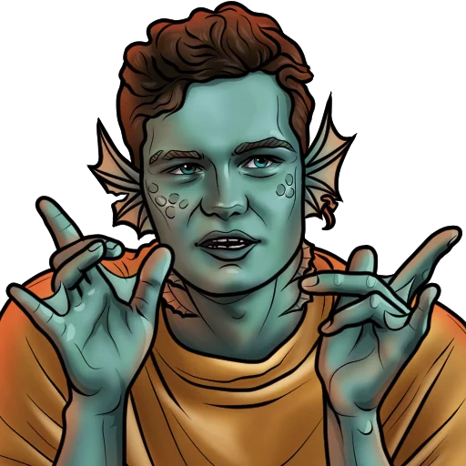  – стикер для Telegram