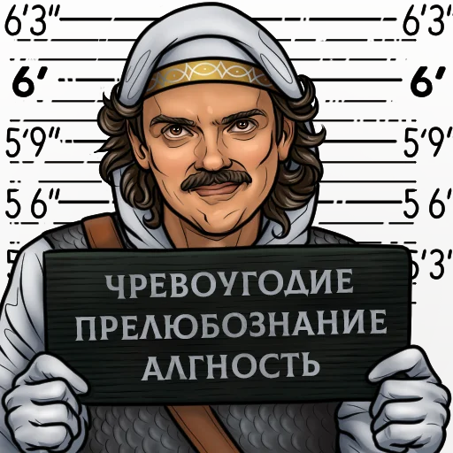  – стикер для Telegram