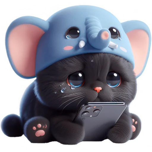  – стикер для Telegram