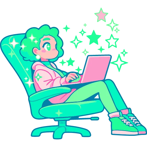  – стикер для Telegram