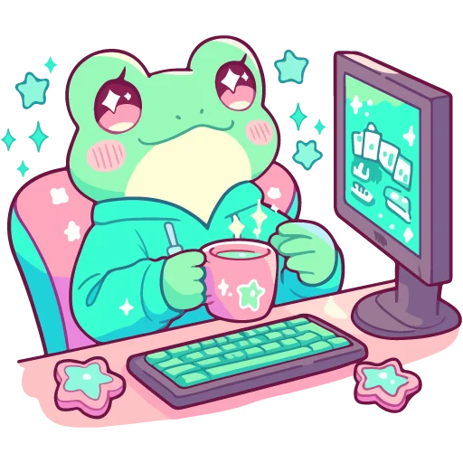  – стикер для Telegram