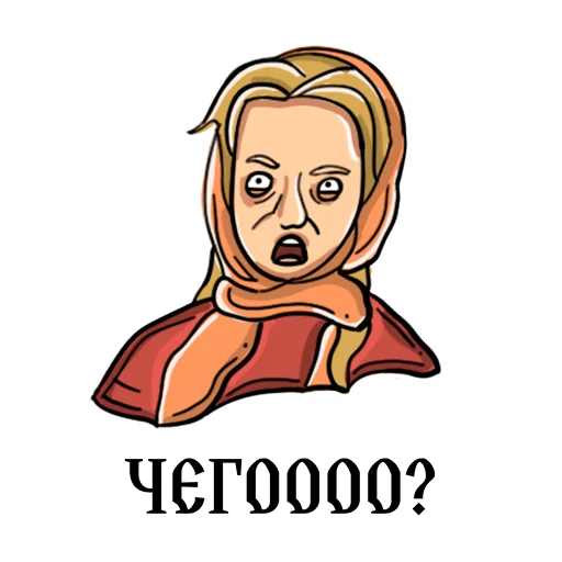  – стикер для Telegram