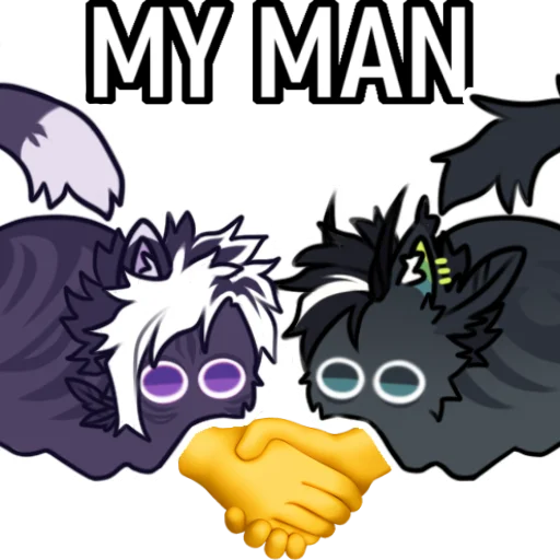  – стикер для Telegram