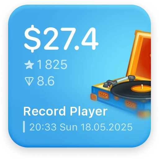  – стикер для Telegram