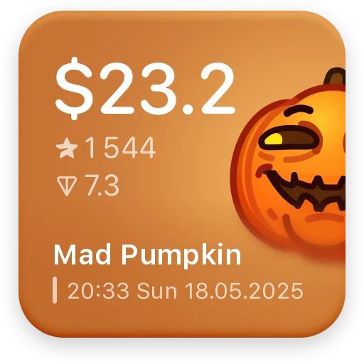  – стикер для Telegram