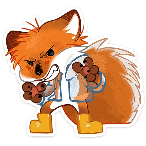  – стикер для Telegram