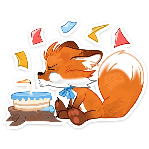  – стикер для Telegram
