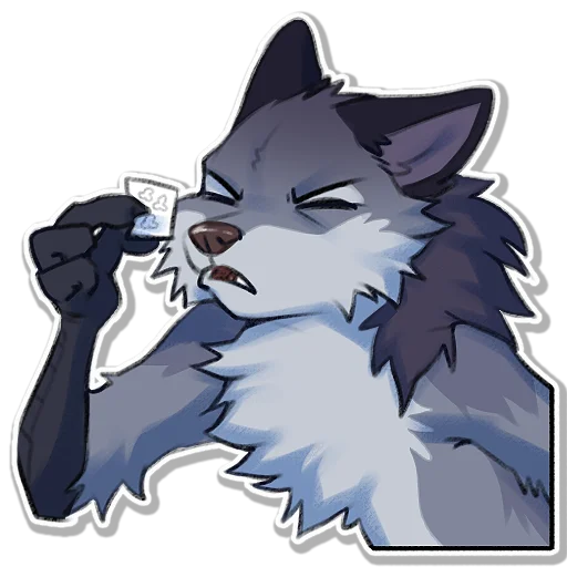  – стикер для Telegram