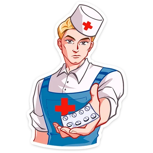  – стикер для Telegram