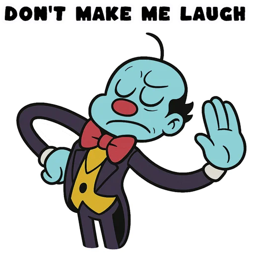 – стикер для Telegram