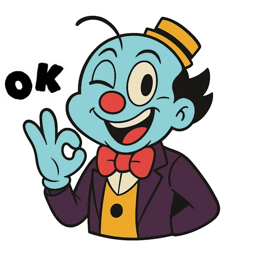 – стикер для Telegram