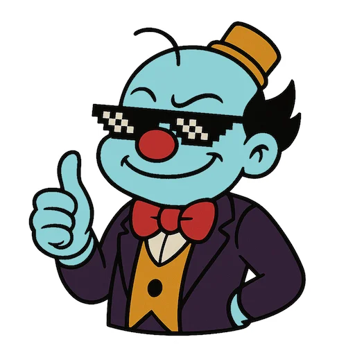  – стикер для Telegram