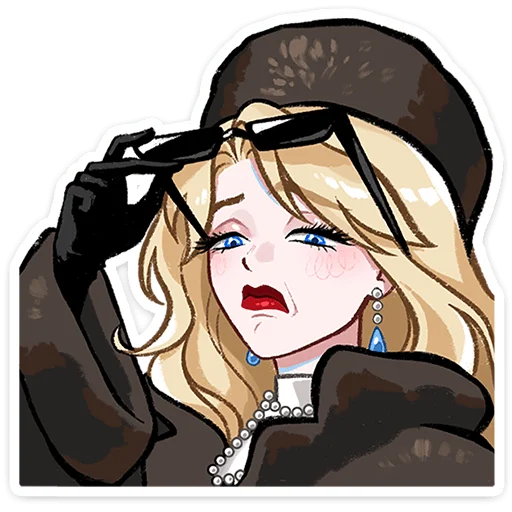  – стикер для Telegram