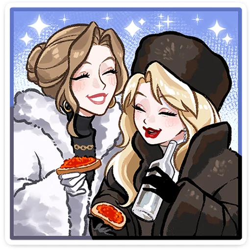  – стикер для Telegram
