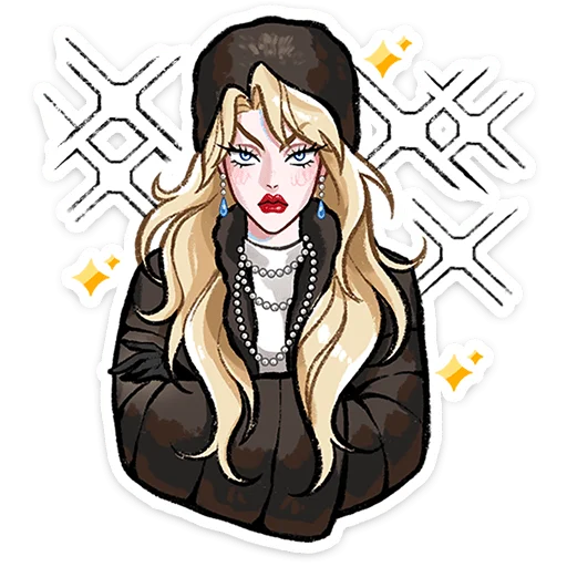  – стикер для Telegram