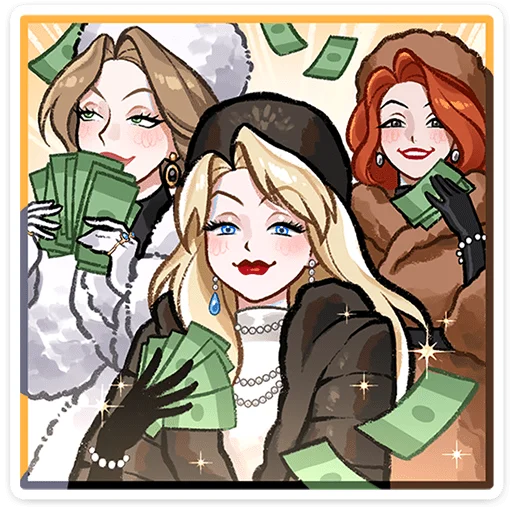 – стикер для Telegram