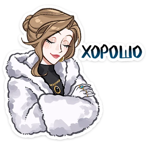  – стикер для Telegram