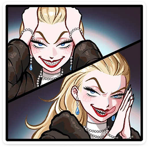  – стикер для Telegram