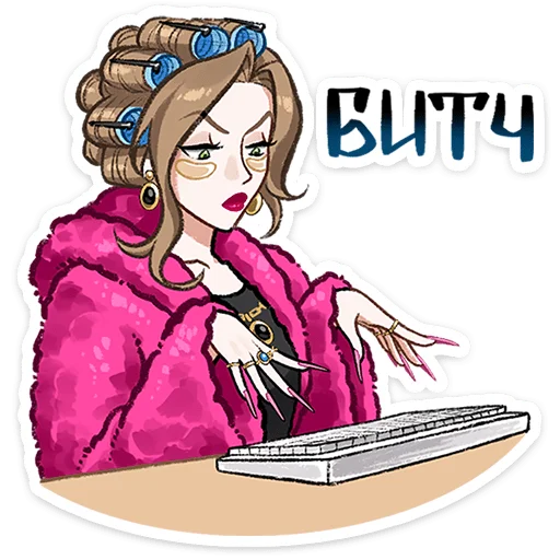  – стикер для Telegram