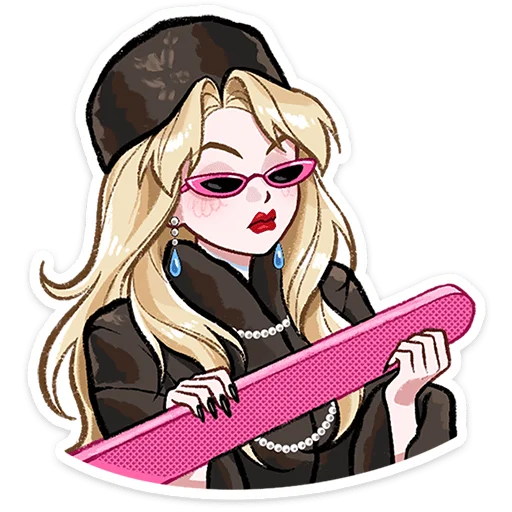  – стикер для Telegram