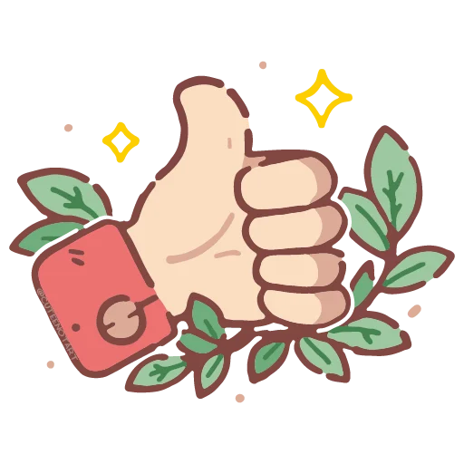  – стикер для Telegram