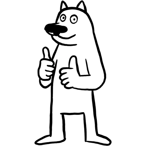  – стикер для Telegram