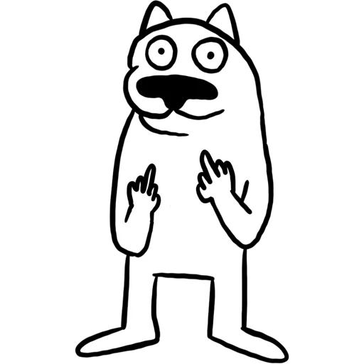  – стикер для Telegram