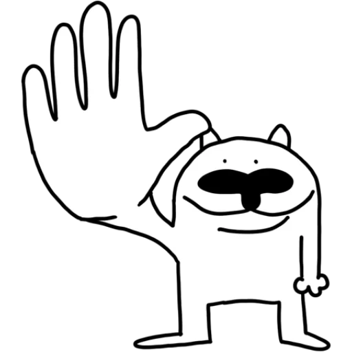  – стикер для Telegram